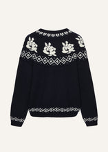 Load image into Gallery viewer, AW25 KNITWEAR 18 SWEATER NAVY