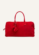 Load image into Gallery viewer, PF25 LARGE BRIGITTE BAG SUEDE RED