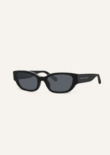 Load image into Gallery viewer, &#39;I need a holiday&#39; sunglasses in black crystals
