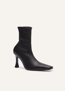 AW23 ANKLE BOOTS LEATHER BLACK