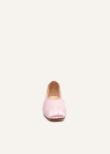 Load image into Gallery viewer, AW23 BALLET FLATS SATIN PINK
