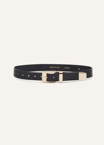 AW23 BELT 01 BLACK GOLD