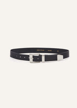 Load image into Gallery viewer, AW23 BELT 01 BLACK SILVER
