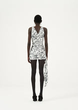 Load image into Gallery viewer, AW23 DRESS 15 WHITE BLACK
