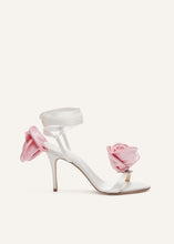 Load image into Gallery viewer, AW23 FLOWER SHOES SATIN CREAM PINK 9
