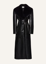 Load image into Gallery viewer, AW23 LEATHER 06 COAT BLACK
