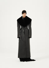 Load image into Gallery viewer, AW23 LEATHER 06 COAT BLACK
