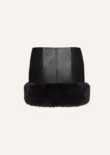 Load image into Gallery viewer, AW23 LEATHER 10 SKIRT BLACK
