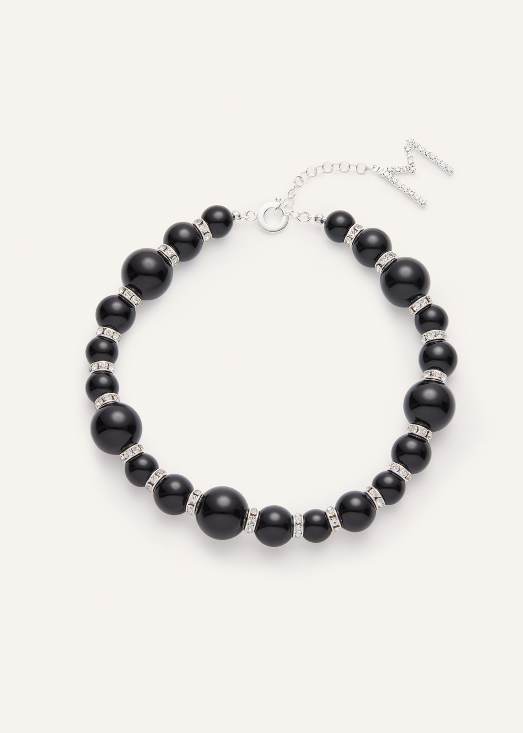 AW23 NECKLACE 04 BLACK