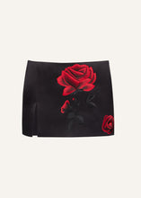 Load image into Gallery viewer, AW23 SKIRT 04 BLACK EMBROIDERY
