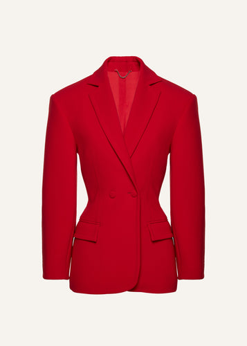 AW24 BLAZER 03 RED