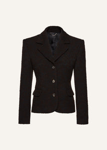 AW24 BLAZER 05 BROWN