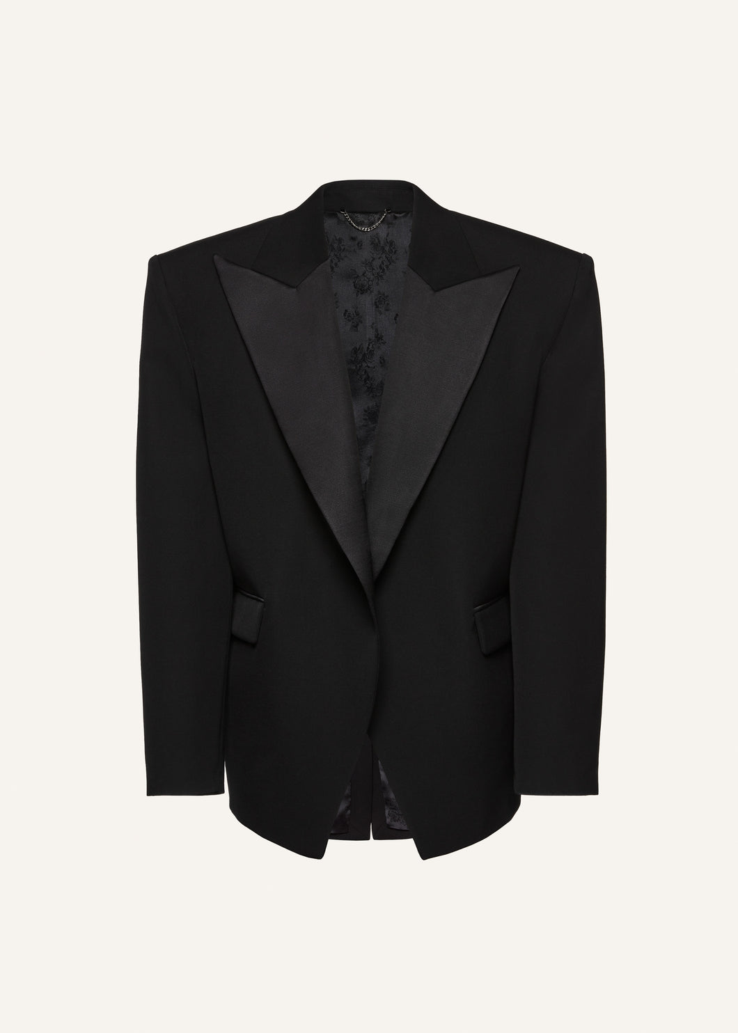 AW24 BLAZER 07 BLACK