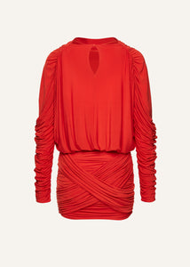 AW24 DRESS 12 RED