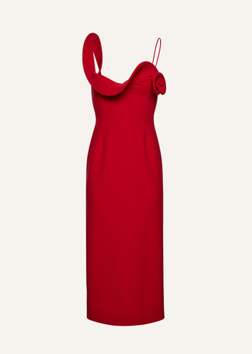 AW24 DRESS 19 RED