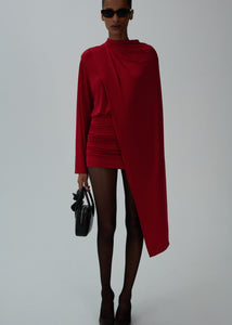 AW24 DRESS 22 RED