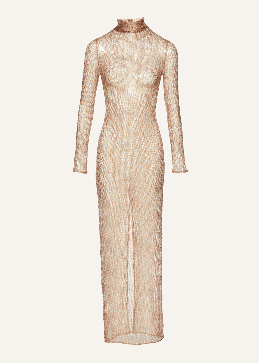 AW24 DRESS 25 BEIGE