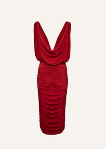 AW24 DRESS 27 RED