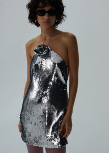 AW24 DRESS 30 SILVER