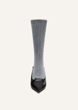 Load image into Gallery viewer, AW24 HIGH BOOTS KNIT GREY
