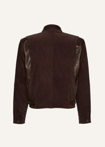 AW24 JACKET 02 BROWN