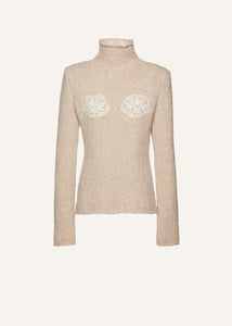 AW24 KNITWEAR 03 TURTLENECK BEIGE