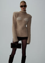 Load image into Gallery viewer, AW24 KNITWEAR 03 TURTLENECK BEIGE
