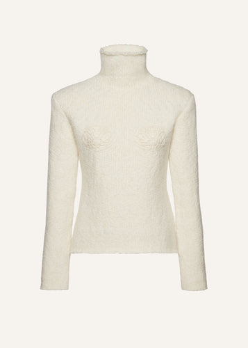 AW24 KNITWEAR 03 TURTLENECK CREAM