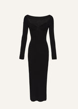 Load image into Gallery viewer, AW24 KNITWEAR 05 DRESS BLACK
