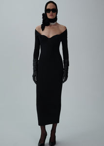 AW24 KNITWEAR 05 DRESS BLACK