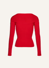 Load image into Gallery viewer, AW24 KNITWEAR 06 TOP RED
