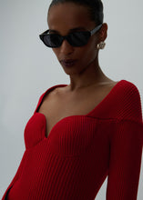 Load image into Gallery viewer, AW24 KNITWEAR 06 TOP RED
