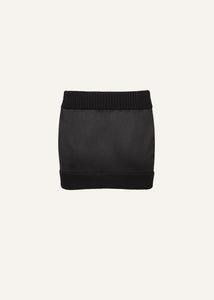 AW24 KNITWEAR 08 SKIRT BLACK