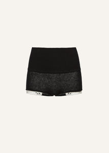 AW24 KNITWEAR 10 SHORTS BLACK