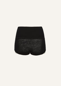 AW24 KNITWEAR 10 SHORTS BLACK