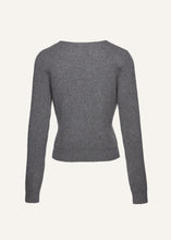 Load image into Gallery viewer, AW24 KNITWEAR 11 SWEATER GREY
