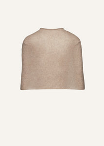 AW24 KNITWEAR 12 TOP BEIGE