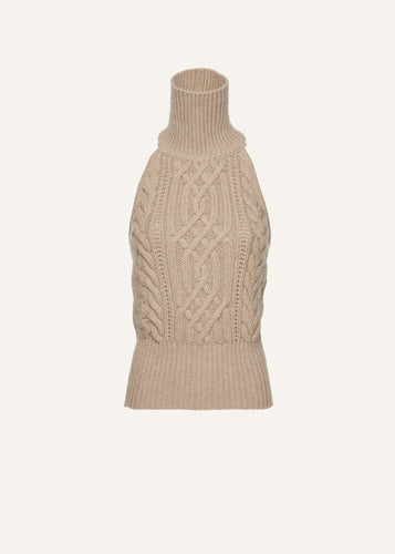 AW24 KNITWEAR 14 TURTLENECK BEIGE