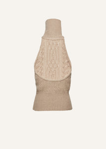 AW24 KNITWEAR 14 TURTLENECK BEIGE