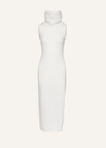 AW24 KNITWEAR 16 DRESS WHITE