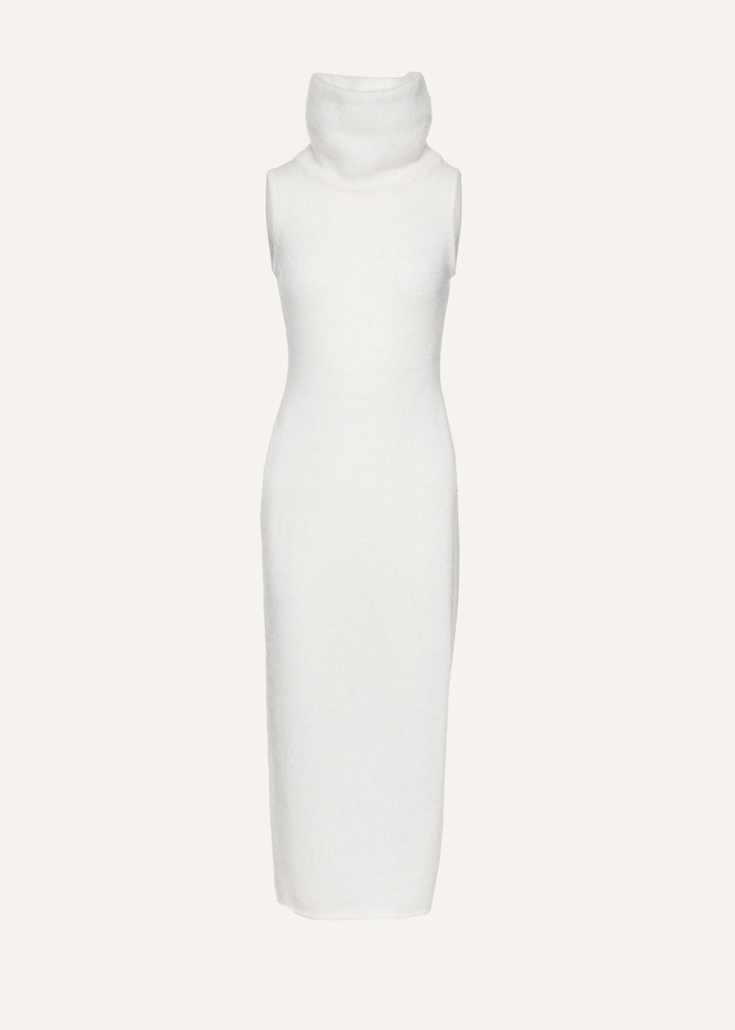 AW24 KNITWEAR 16 DRESS WHITE