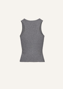 AW24 KNITWEAR 17 TOP GREY