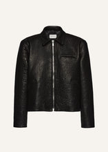 Load image into Gallery viewer, AW24 LEATHER 01 JACKET BLACK
