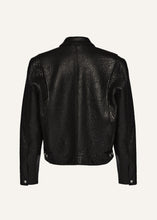 Load image into Gallery viewer, AW24 LEATHER 01 JACKET BLACK
