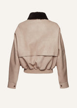 Load image into Gallery viewer, AW24 LEATHER 02 JACKET BEIGE
