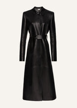 Load image into Gallery viewer, AW24 LEATHER 03 COAT BLACK
