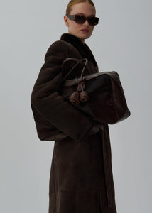 AW24 LEATHER 03 SHEARLING BROWN