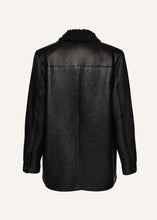 Load image into Gallery viewer, AW24 LEATHER 05 SHEARLING BLACK
