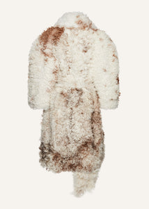 AW24 LEATHER 09 SHEARLING WHITE