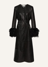 Load image into Gallery viewer, AW24 LEATHER 13 COAT BLACK
